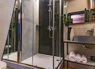 Апартаменты Luxury Upscale Apartments On Maydan Киев Двухместный номер Делюкс с 2 отдельными кроватями-4